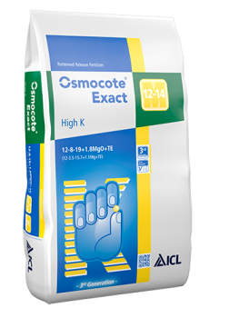 Osmocote Exact High K 12-14M 12-8-19+1.8MgO+TE 25 kg